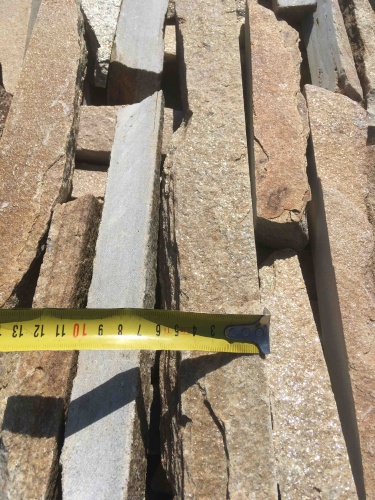 Горбушка златолит золотистый для облицовки купить в Екатеринбурге