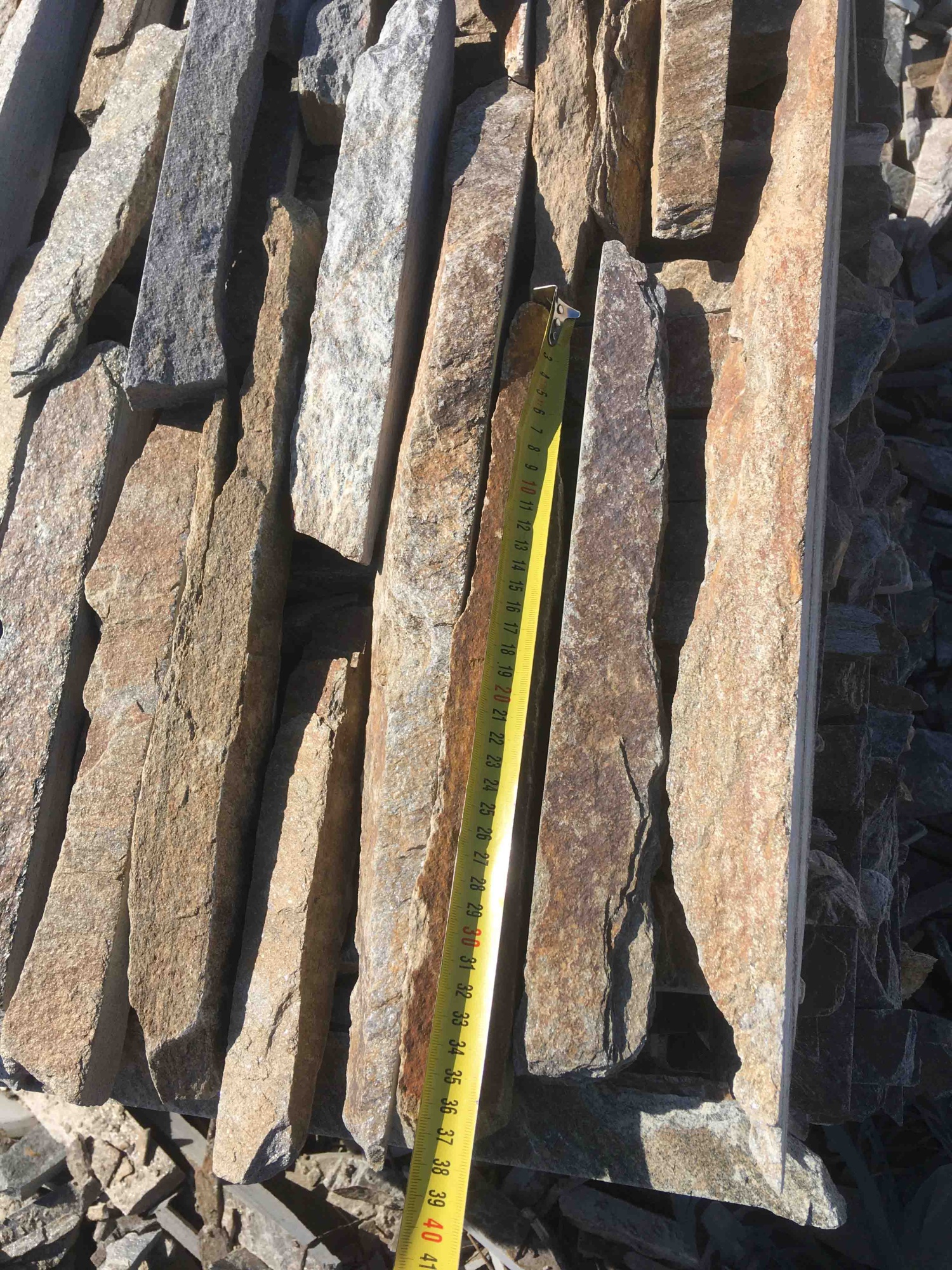 Горбушка златолит мультиколор для облицовки купить в Екатеринбурге