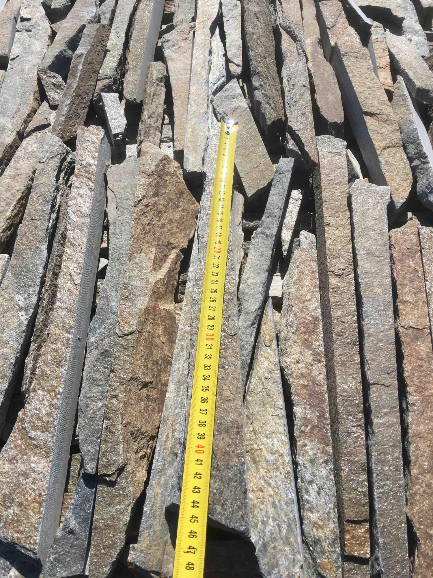 Горбушка златолит мультиколор для облицовки купить в Екатеринбурге