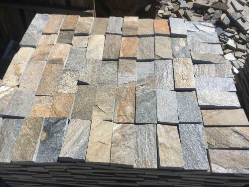 Плитка пилёная златолит Уральский для фасада купить в Екатеринбурге