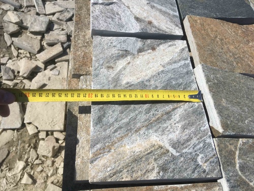 Плитка пилёная златолит Уральский для фасада купить в Екатеринбурге