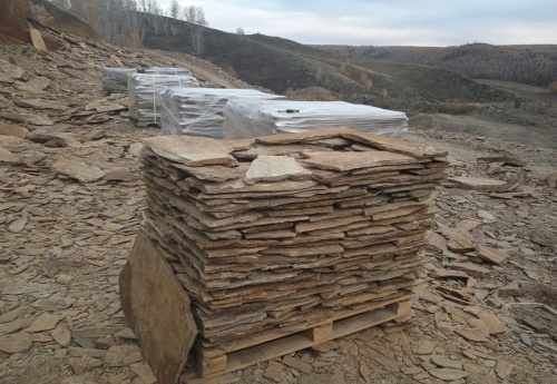 Плитняк кора дерева для цоколя, отмостки купить в Екатеринбурге