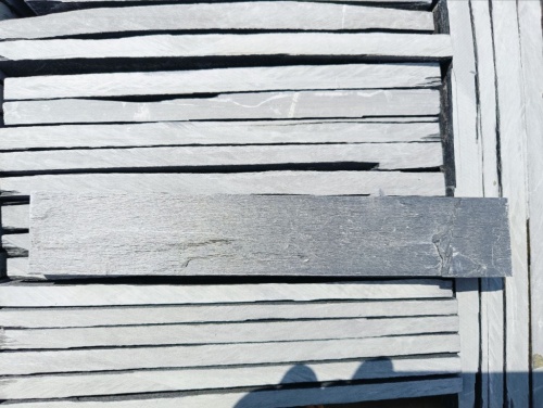 Плитка чёрная из натурального камня фасадная 30 см * 5 см, толщина 7 мм -30 мм купить в Екатеринбурге